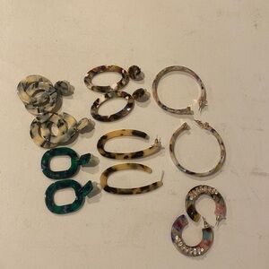Acrylic earring bundle